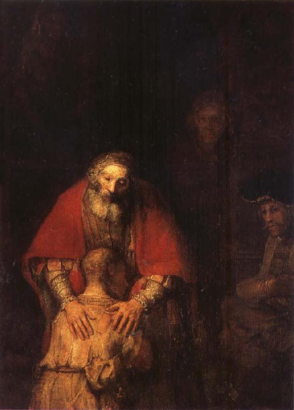 REMBRANDT Harmenszoon van Rijn The Return of the Prodigal son oil painting picture